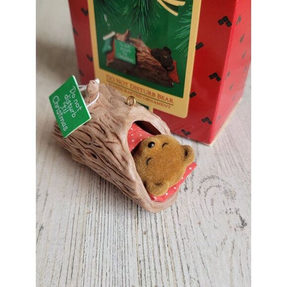 Vintage Hallmark 1985 do not disturb ornament Xmas - Picture 2 of 6